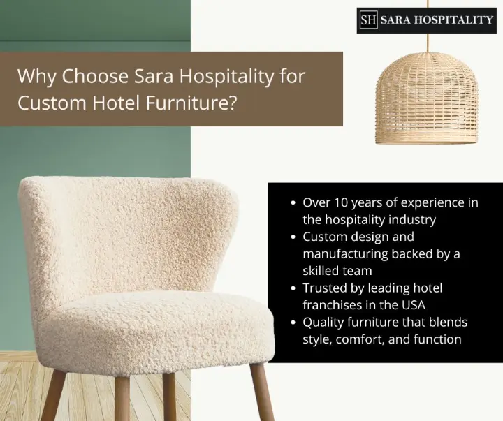 Why Choose Sara Hospitality for Custom Hotel Furniture?